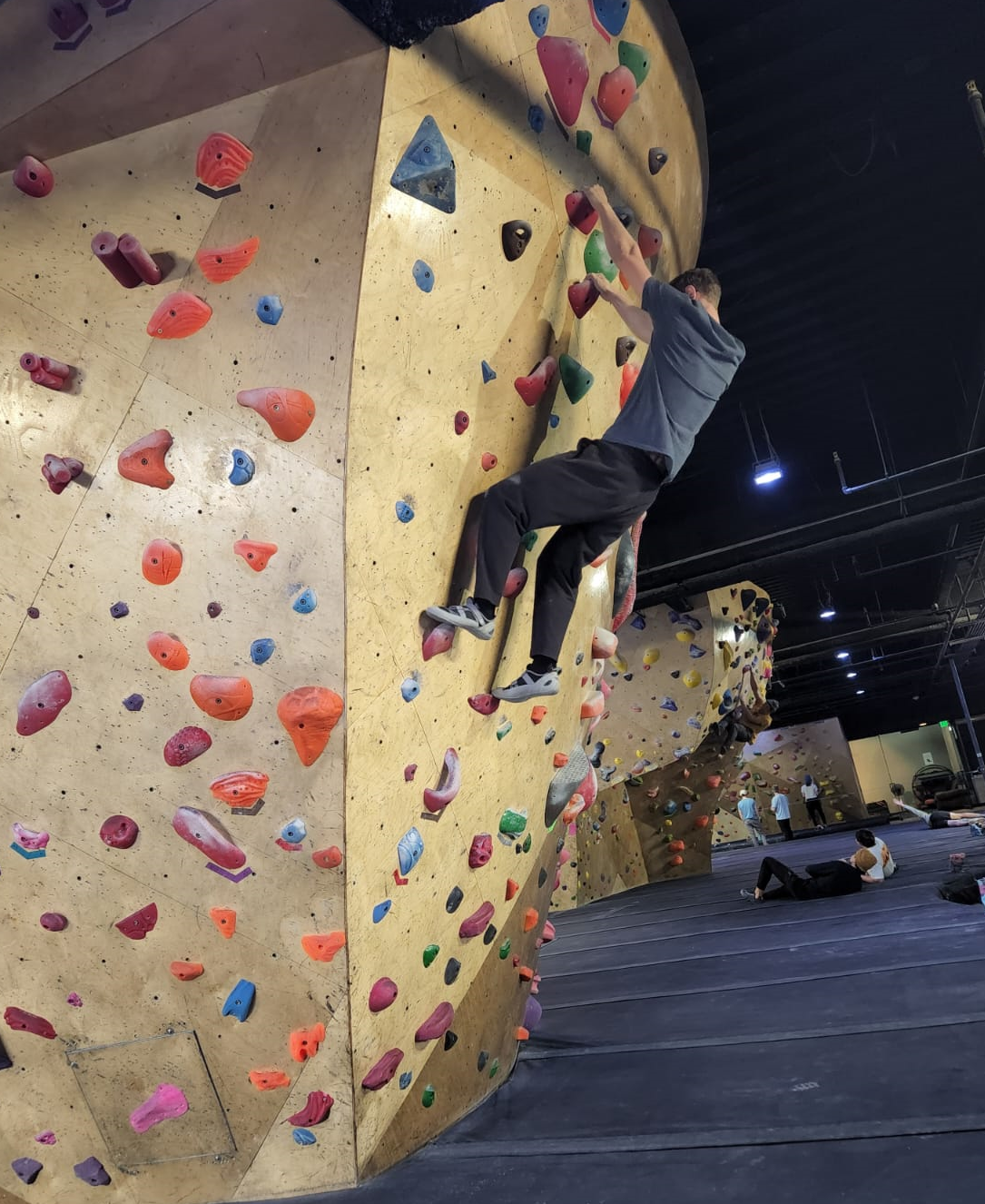 Bouldering gym